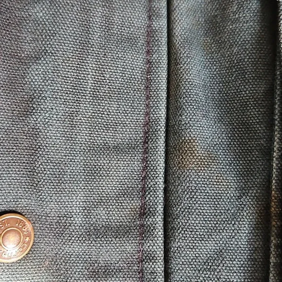 Vintage 90's Carharrt Duck Cape, Duster, Barn Coat Size XXL - Picture 12 of 13